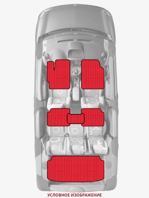 ЭВА коврики «Queen Lux» комплект для Land Rover Freelander Soft Top