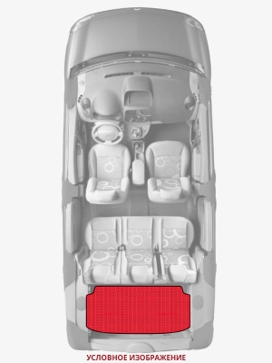 ЭВА коврики «Queen Lux» багажник для Infiniti QX56 (2G)